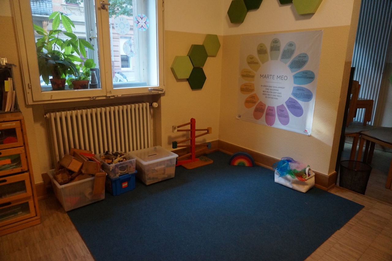 Spielecke im Kinderladen